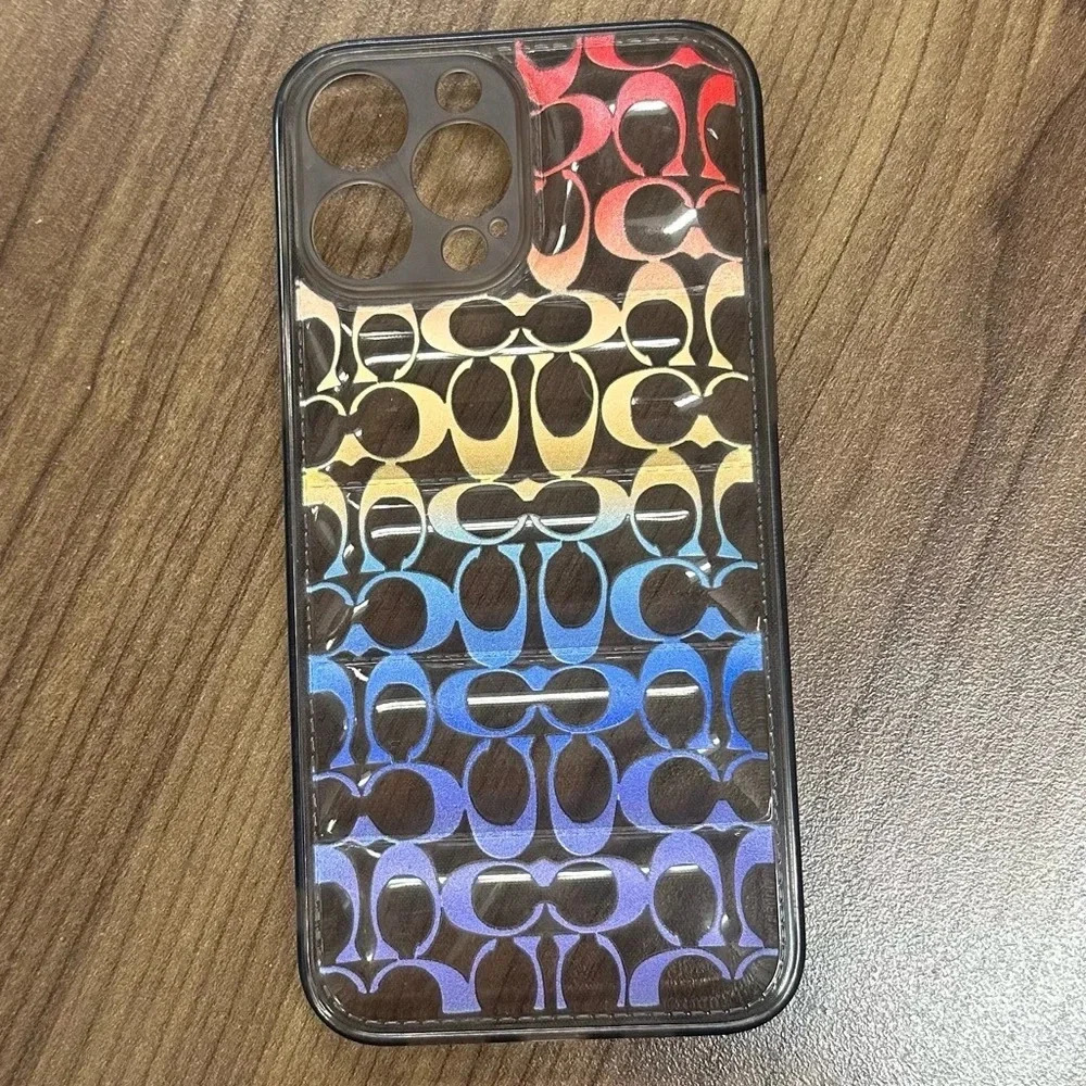 C C LIKE coach JELLY PUFFER CASE IPHONE 13PRO MAX